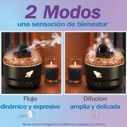 Humidificador cañon de aromaterapia