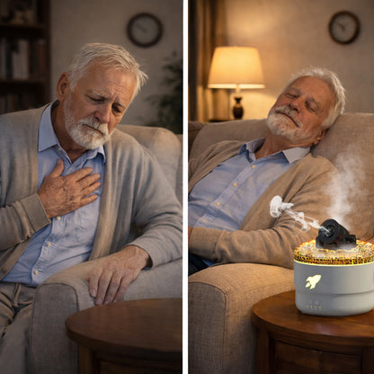 Humidificador cañon de aromaterapia