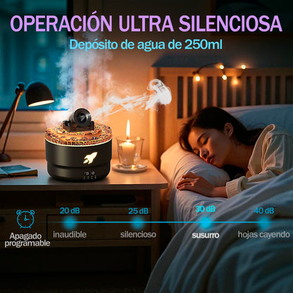 Humidificador cañon de aromaterapia