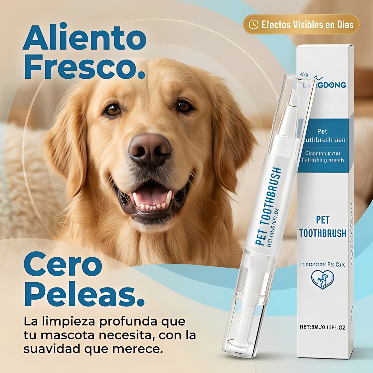 Lapiz Dental ZenGlide para mascotas