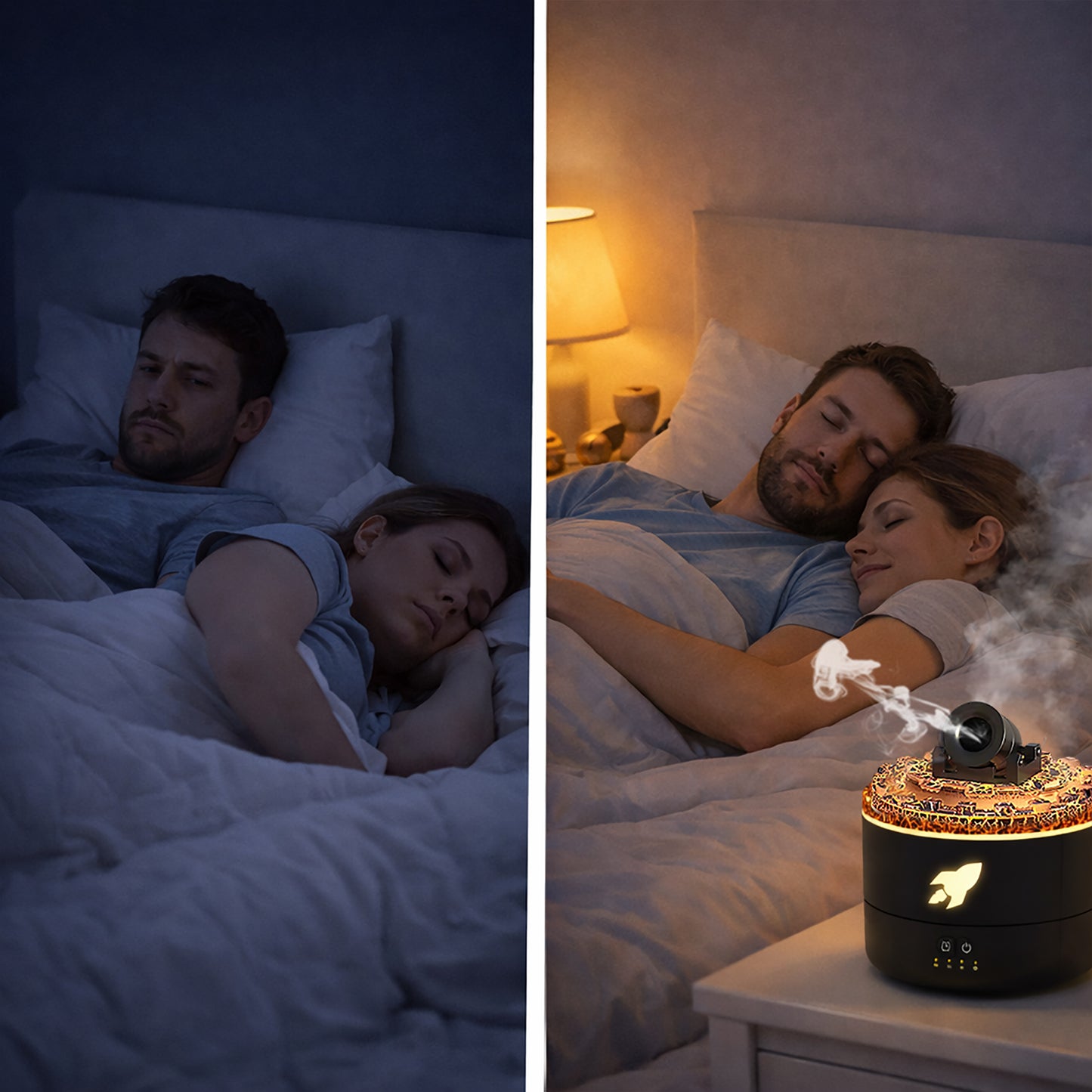 Humidificador cañon de aromaterapia